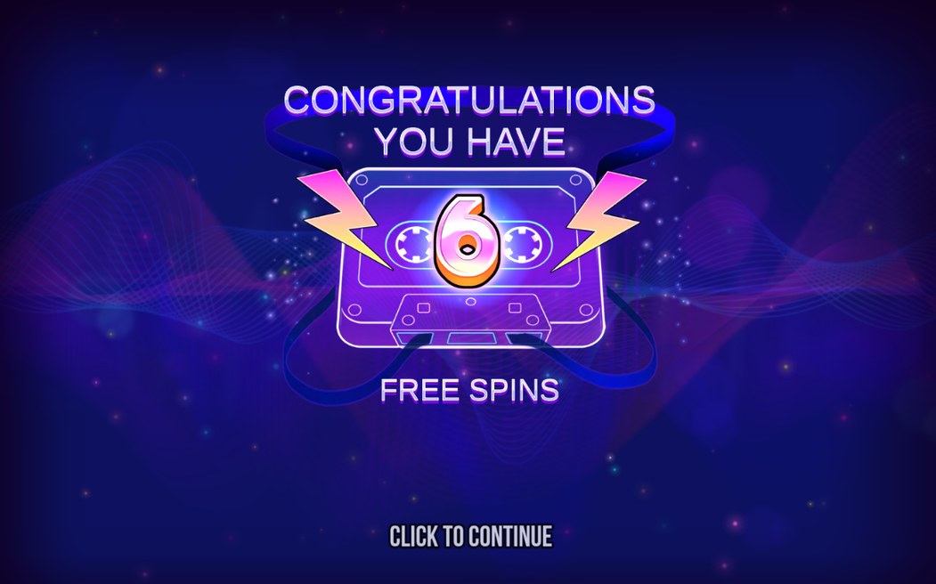 Free spins round on the 6-column, 9-row grid