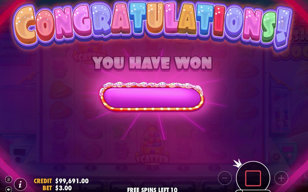Free Spins grid with multiplier spots that stay across spins